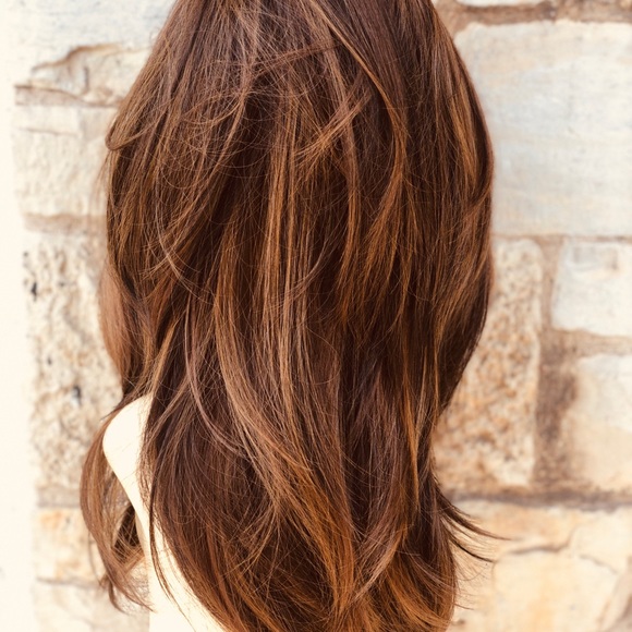 Fulllace Copper Ginger Brown Wig - Picture 3 of 16